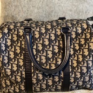 Authentic Christian Dior Trotter Boston Speedy Bag